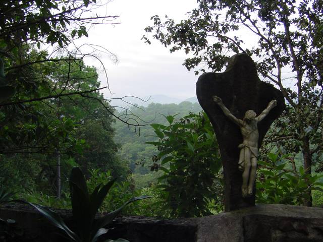 Cricifix at Convent, LaLabor, Guatemala