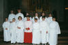 St.G youth in procession at National Cathedral