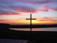 Cross at Sunset