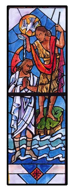 Baptism of Christ Window
