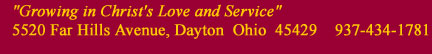 St. George's Episcopal Church | Growing in Christ's Love and Service | 5520 Far Hills Avenue, Dayton Ohio  45429 | 937-434-1781